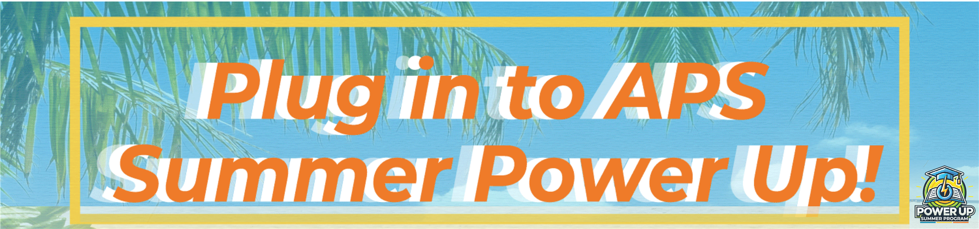 power up banner